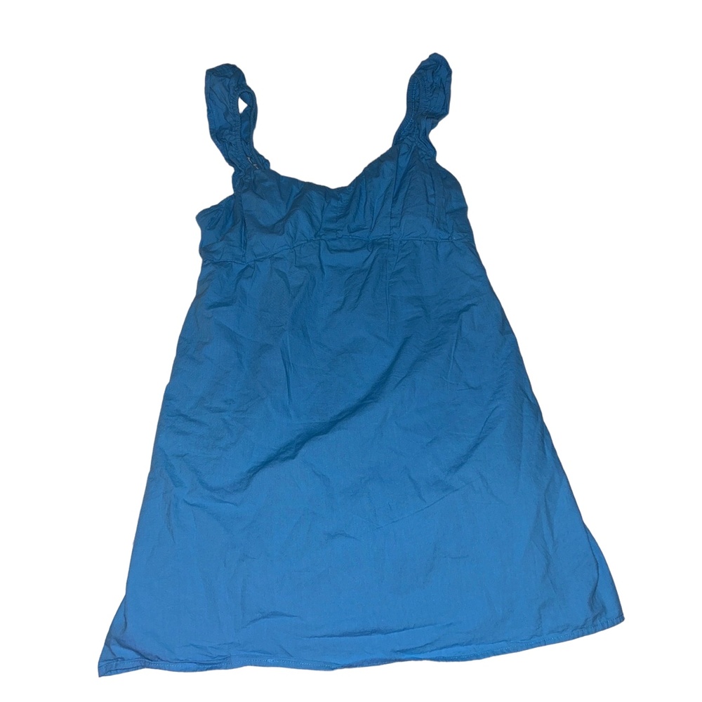 Sim Sam Blue Sleeveless Wide Straps Sundress Womens Dress Size Medium